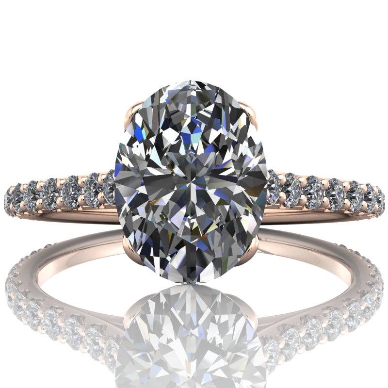Samantha - Oval Cut - I Forever Do