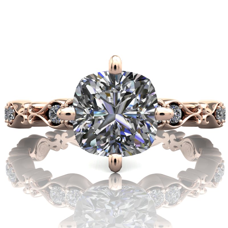 Rose - Cushion or Asscher Cut - I Forever Do