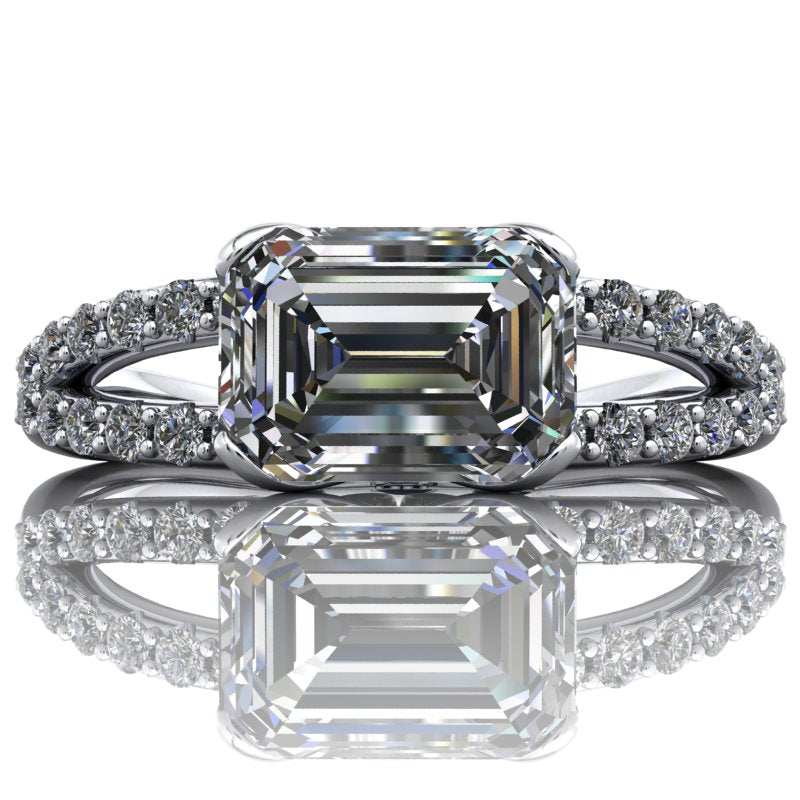 The Original Kindred- Emerald or Radiant Cut (East/West option) - I Forever Do