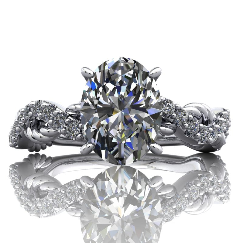 Elizabeth - Oval Cut - I Forever Do