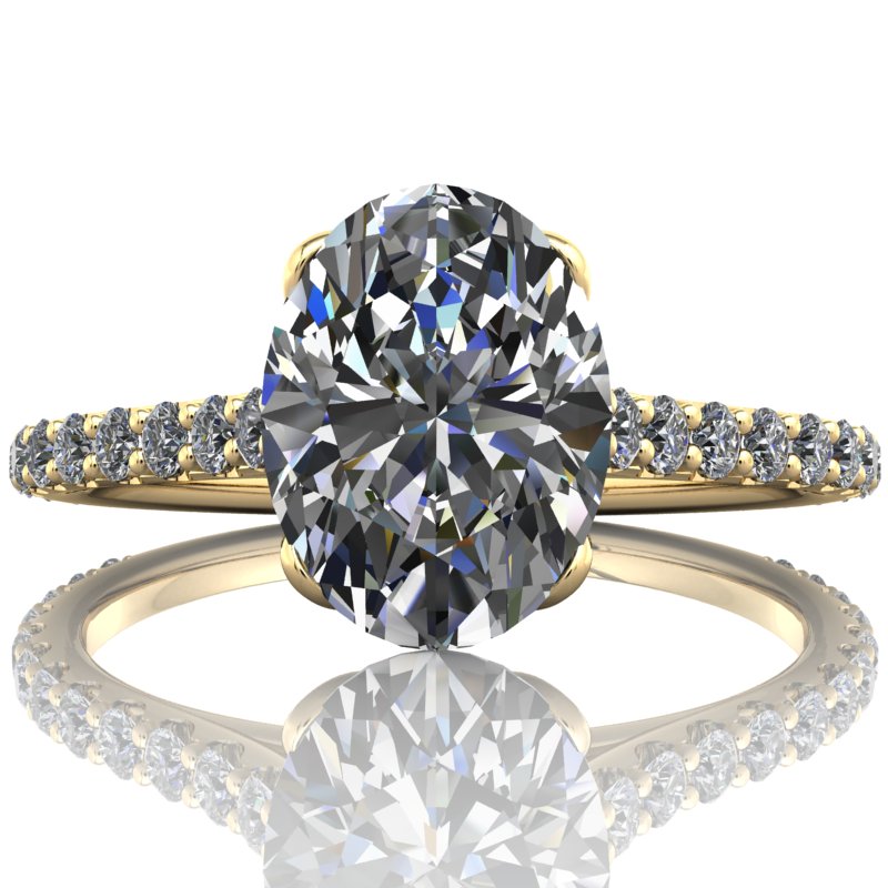 Samantha - Oval Cut - I Forever Do