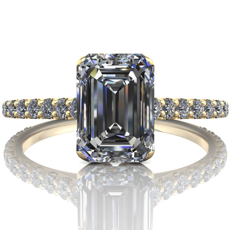 Samantha - Emerald or Radiant Cut - I Forever Do