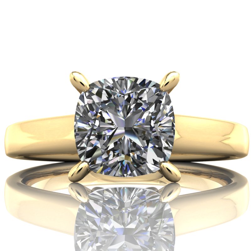 Alana - Cushion or Asscher Cut - I Forever Do