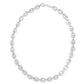 Sterling Silver Puffed Mariner Chain