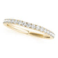 Straight-Row Diamond Band