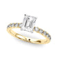 Classic Emerald Cut Engagement Ring