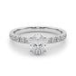 Classic Oval Cut Engagement Ring