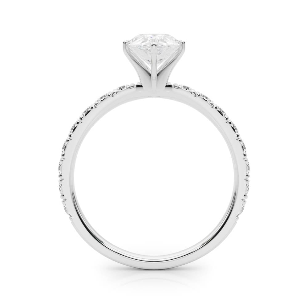 Classic Pear Shape Engagement Ring