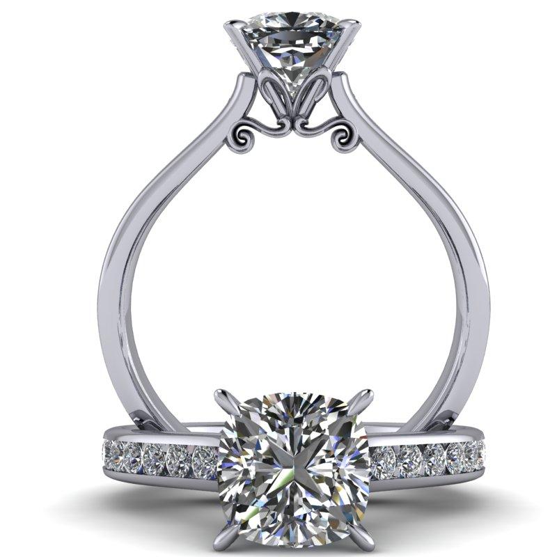 Alexandra - Cushion or Assher Cut - I Forever Do