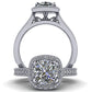 Isabella Halo - Cushion Cut