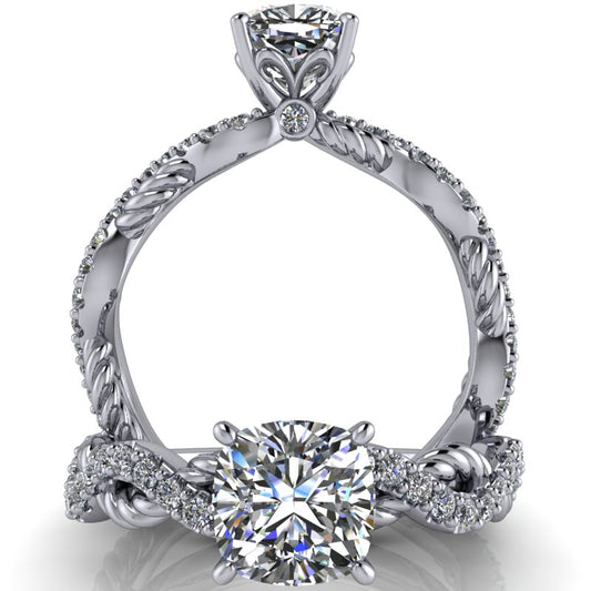 Elizabeth - Cushion or Asscher Cut - I Forever Do