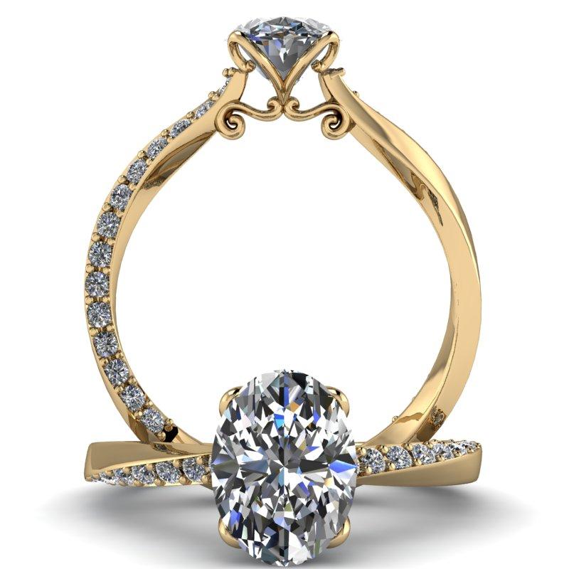 Meagan - Oval Cut - I Forever Do