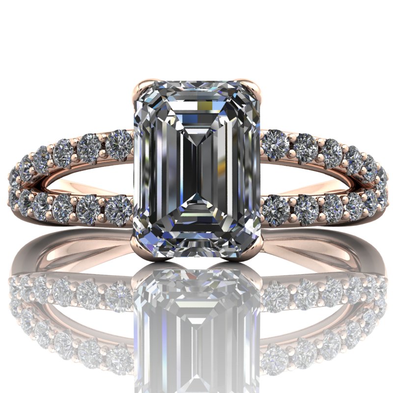 The Original Kindred- Emerald or Radiant Cut (North/South option) - I Forever Do