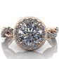 Elizabeth Halo - Round Brilliant Cut - I Forever Do