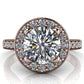 Luciana Halo - Round Brilliant Cut - I Forever Do