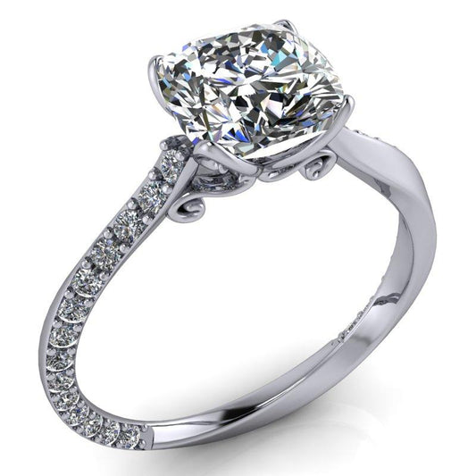 Meagan - Cushion or Asscher Cut - I Forever Do