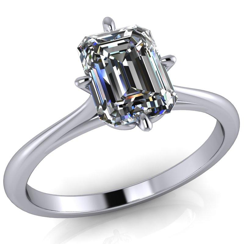 Grace - Emerald or Radiant Cut - I Forever Do
