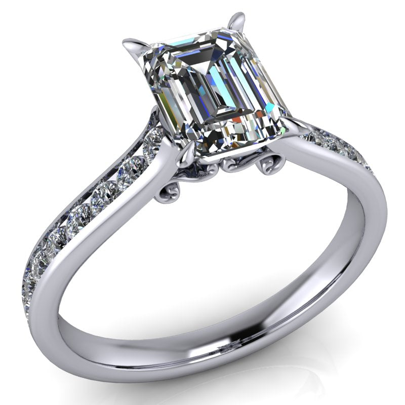 Alexandra - Emerald or Radiant Cut - I Forever Do