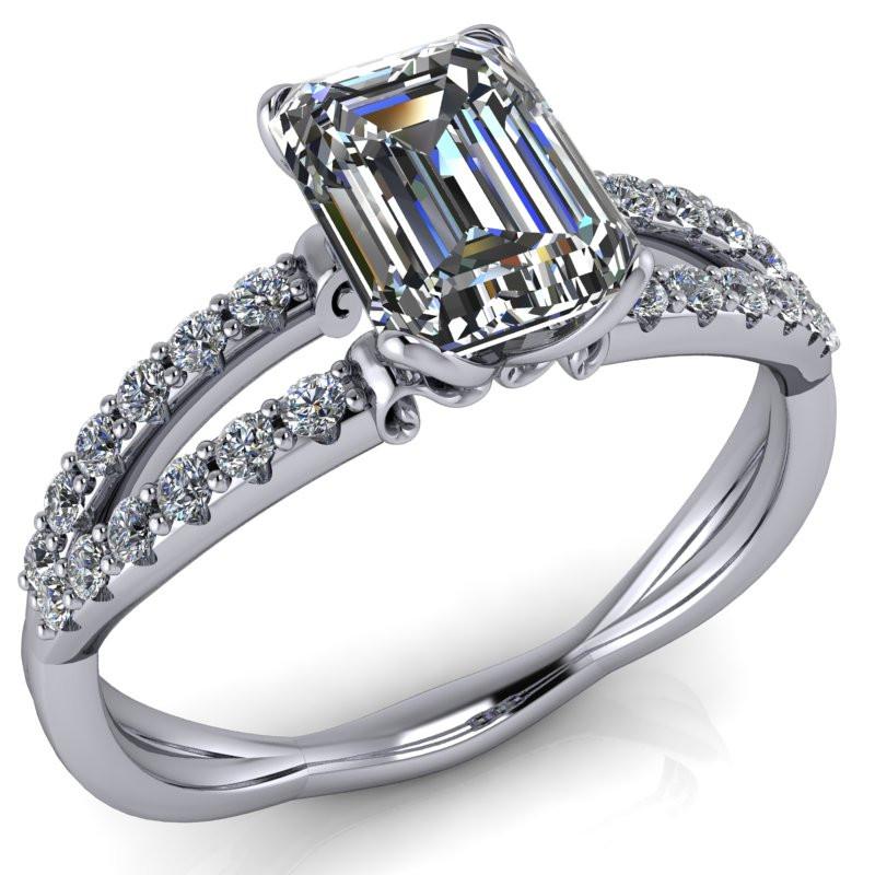 The Original Kindred- Emerald or Radiant Cut (North/South option) - I Forever Do