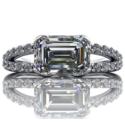 The Original Kindred- Emerald or Radiant Cut (East/West option) - I Forever Do
