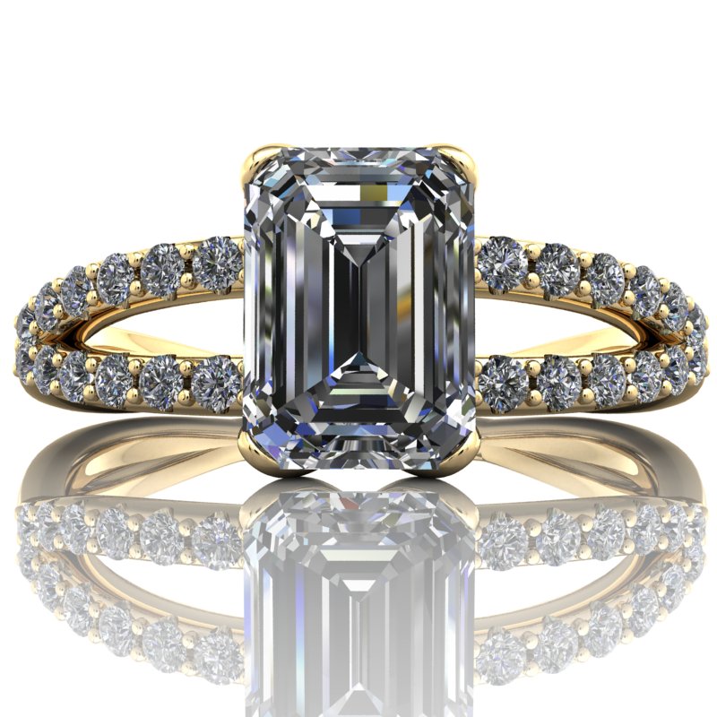 The Original Kindred- Emerald or Radiant Cut (North/South option) - I Forever Do
