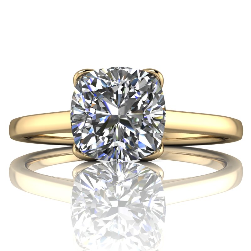 Vivienne - Cushion or Asscher Cut - I Forever Do