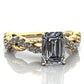 Elizabeth - Emerald or Radiant Cut - I Forever Do