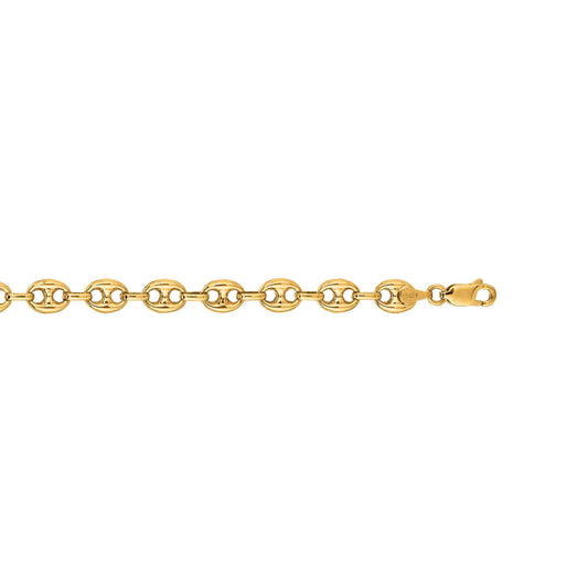 14K Yellow Gold Mariner Bracelet
